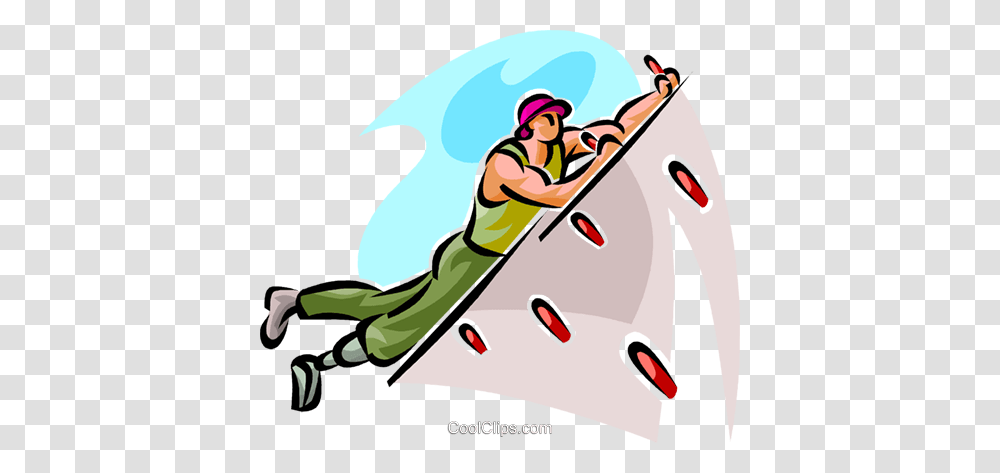 Indoor Rock Climber Royalty Free Vector Clip Art Illustration, Boat, Vehicle, Transportation, Oars Transparent Png