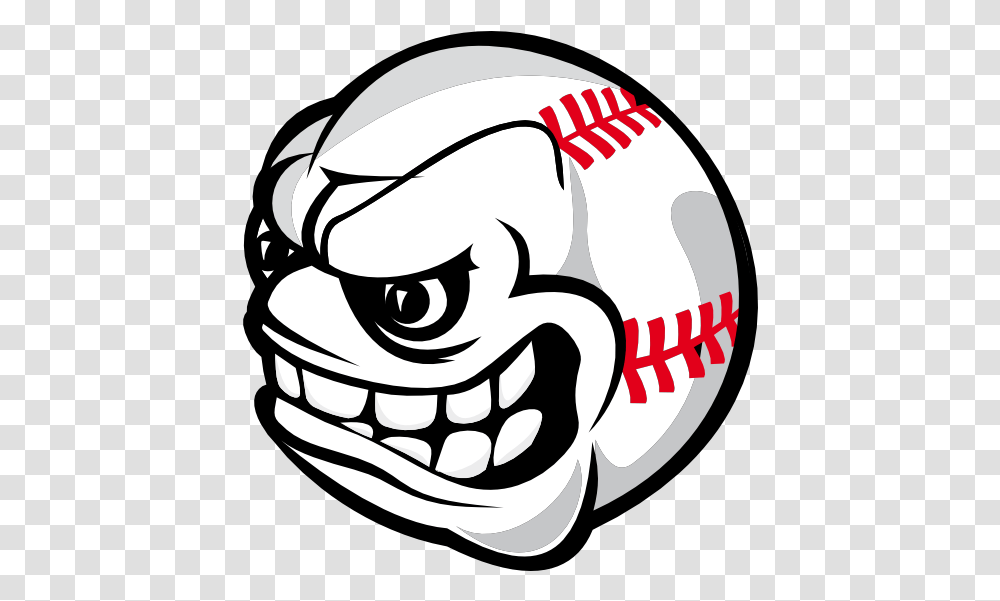 Indooroutdoor Angry Softball Face Emoji Metal Round Soccer Ball Angry Ball, Clothing, Helmet, Text, Hat Transparent Png