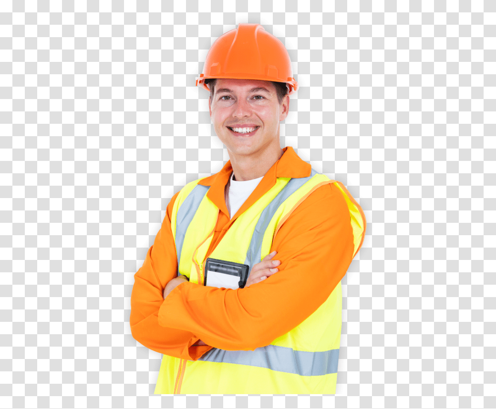 Industrial Electrician Elecrician Wearing Safety Helmet Professional Electrical Engineer, Apparel, Hardhat, Person Transparent Png