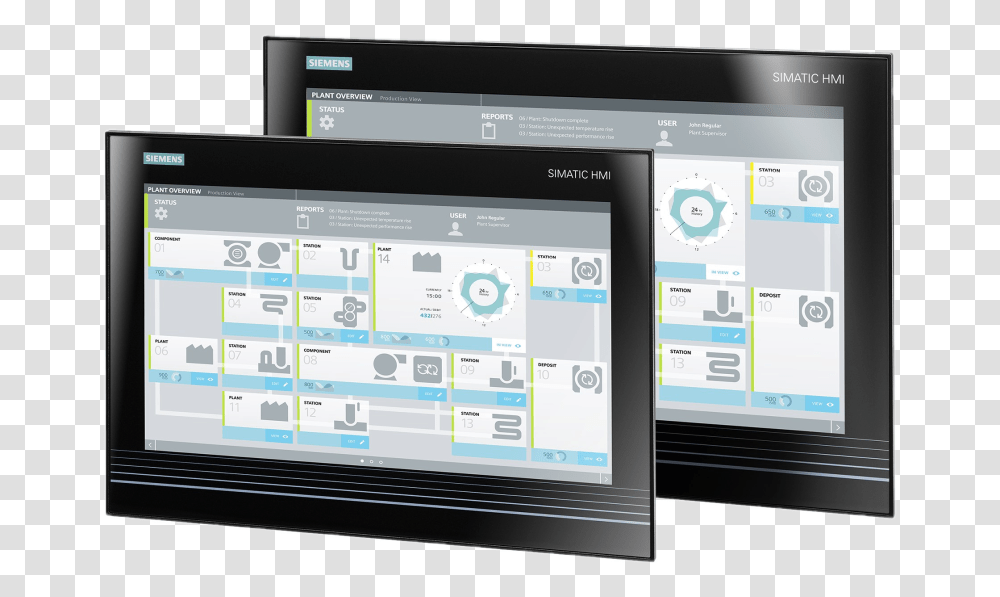 Industrial Hmi Design Download Siemens Panel Pc, Computer, Electronics, Tablet Computer Transparent Png