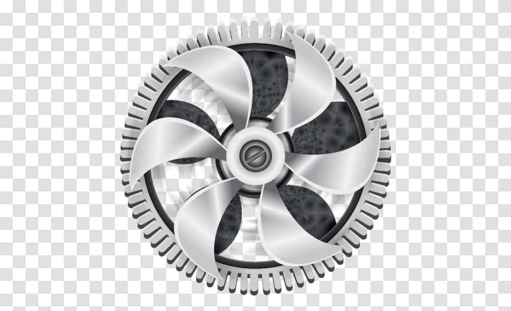 Industrial Metallic 3d Fan Gear Vector 2 Industrial Gears, Machine, Wheel, Propeller Transparent Png