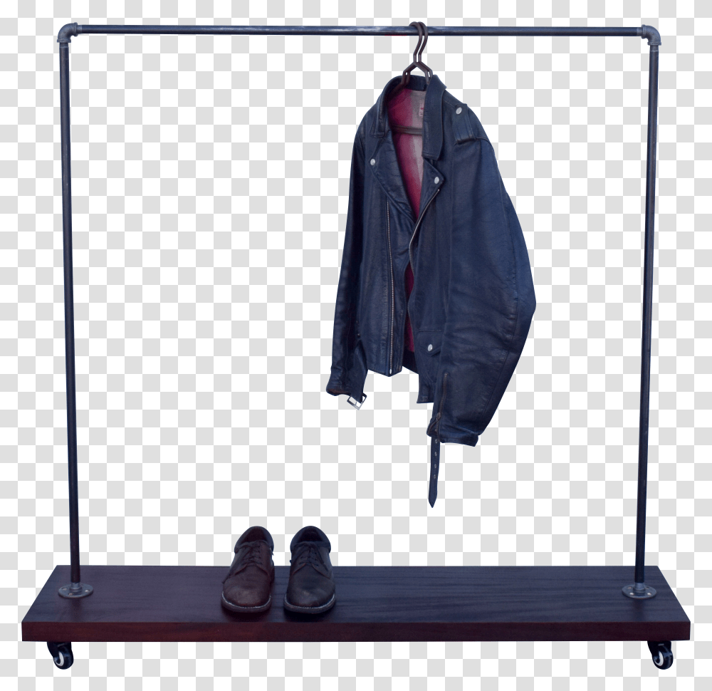 Industrial Pipe Clothing Garment Rack By Diy Cartel Transparent Png