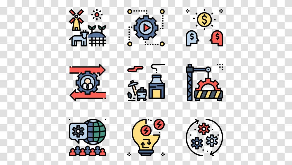 Industrial Revolution Interview Icons, Pac Man, Super Mario Transparent Png