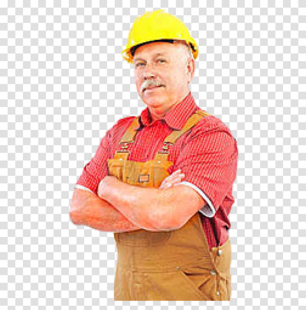 Industrial Worker Free Download Construction, Person, Human, Hardhat, Helmet Transparent Png