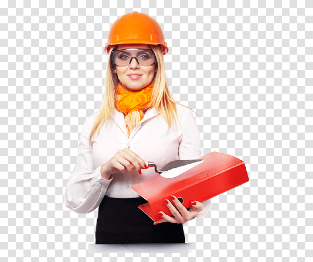 Industrial Worker Free Woman Construction Worker, Apparel, Person, Human Transparent Png