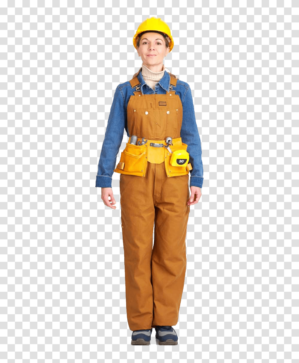 Industrial Worker, Person, Pants, Costume Transparent Png