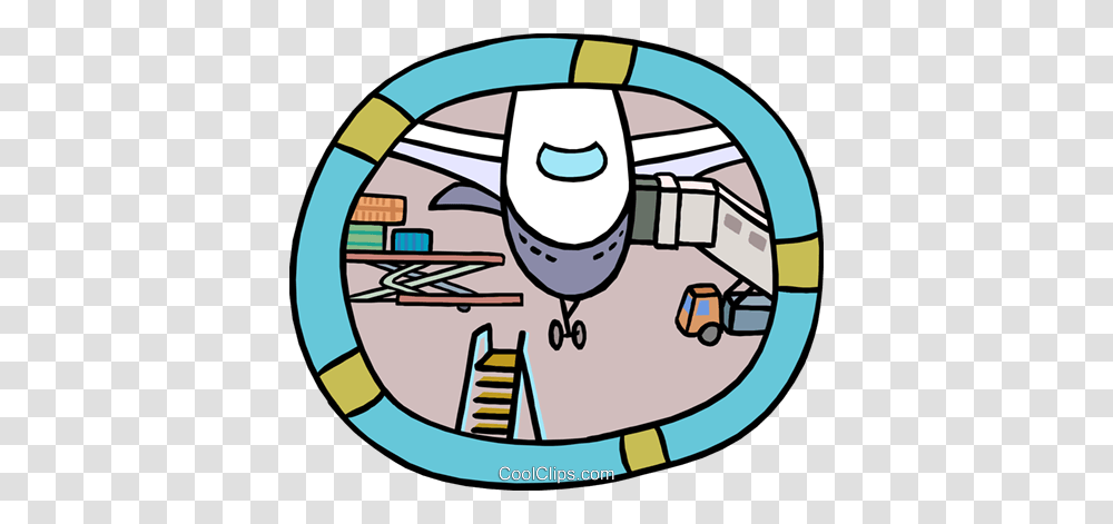 Industry Airplane, Label Transparent Png