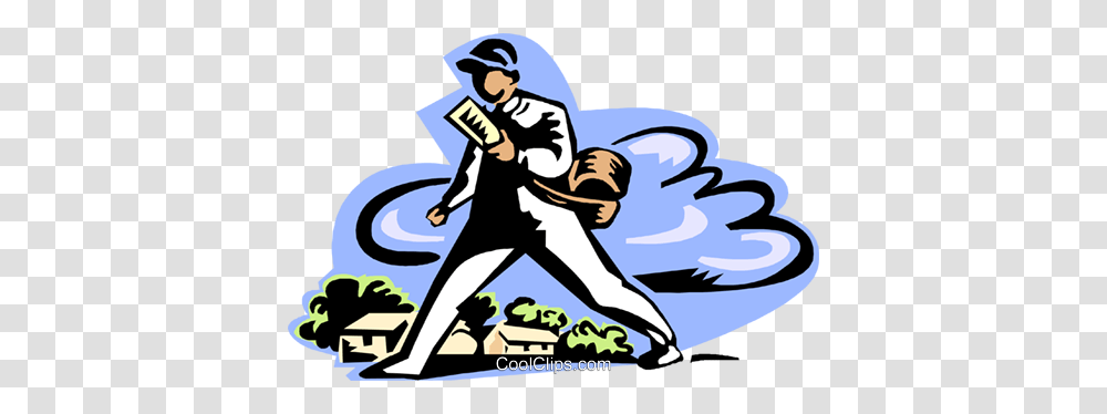Industry Mailman Postal Services Royalty Free Vector Clip Art, Person, Poster, People Transparent Png
