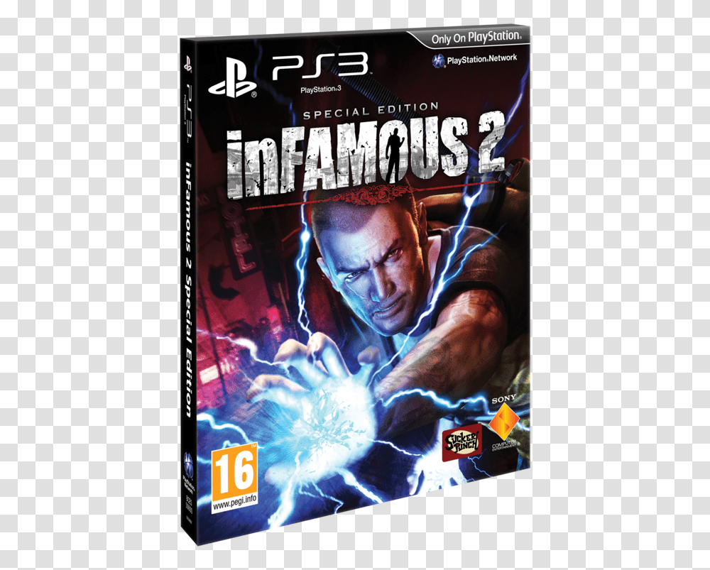 Infamous 2 Limited Edition, Poster, Advertisement, Flyer, Paper Transparent Png