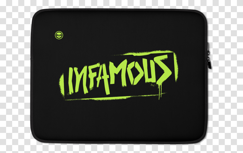 Infamous Laptop Sleeve Scratch Marks, Word, Mobile Phone, Electronics, Text Transparent Png