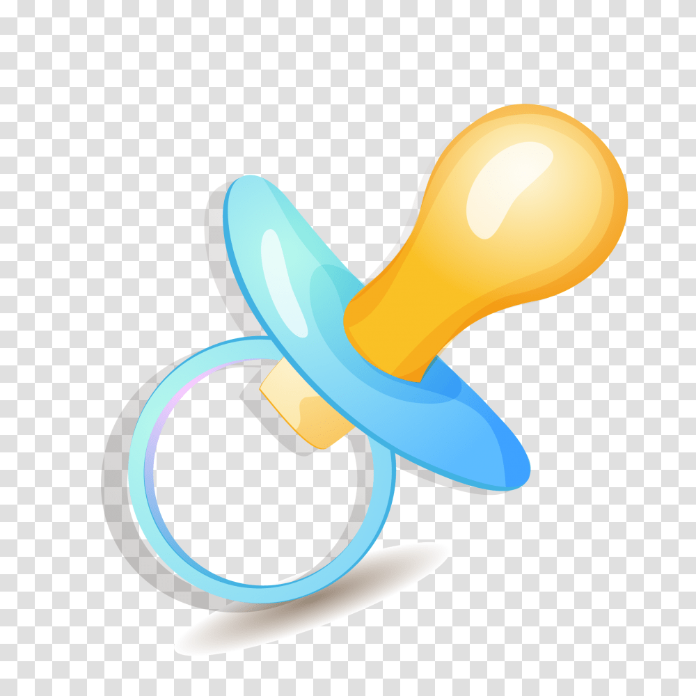 Infant Cartoon Vector Pacifier Baby Baby Toy Cartoon, Rattle, Light, Hammer, Tool Transparent Png