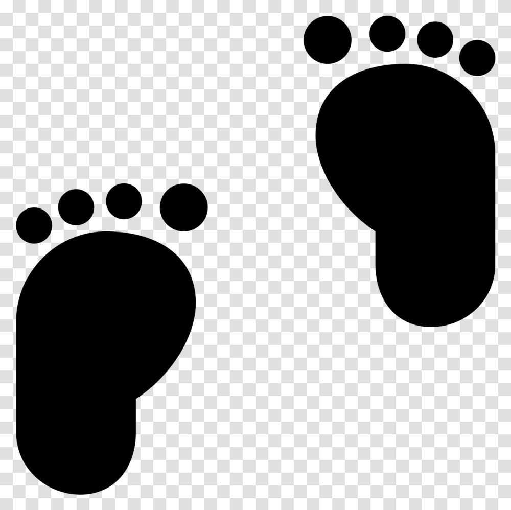 Infant Clipart Baby Footprint Baby Footprints Icon, Gray, World Of Warcraft Transparent Png