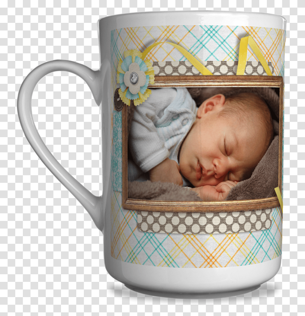 Infant, Coffee Cup, Crib, Furniture, Person Transparent Png