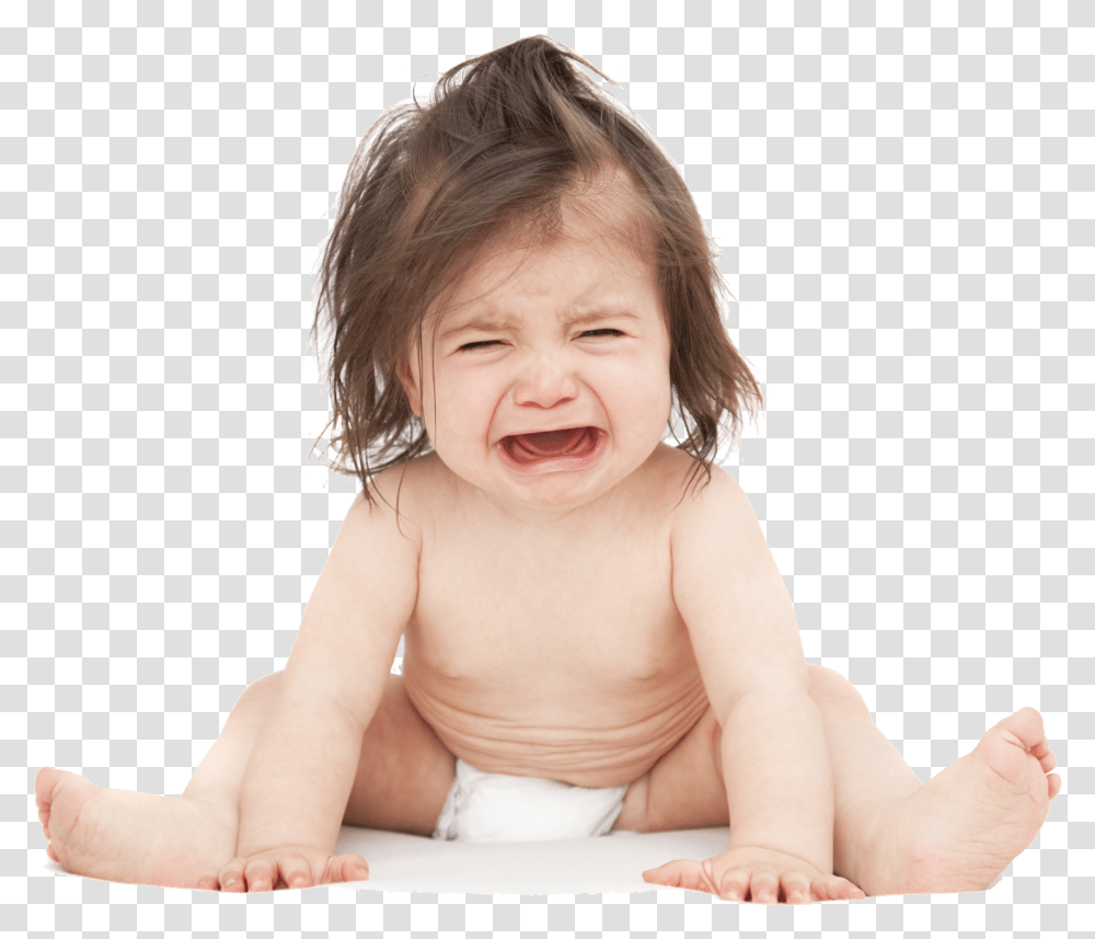 Infant Crying Screaming Child Baby Colic Baby Girl Crying, Diaper, Face, Person, Human Transparent Png