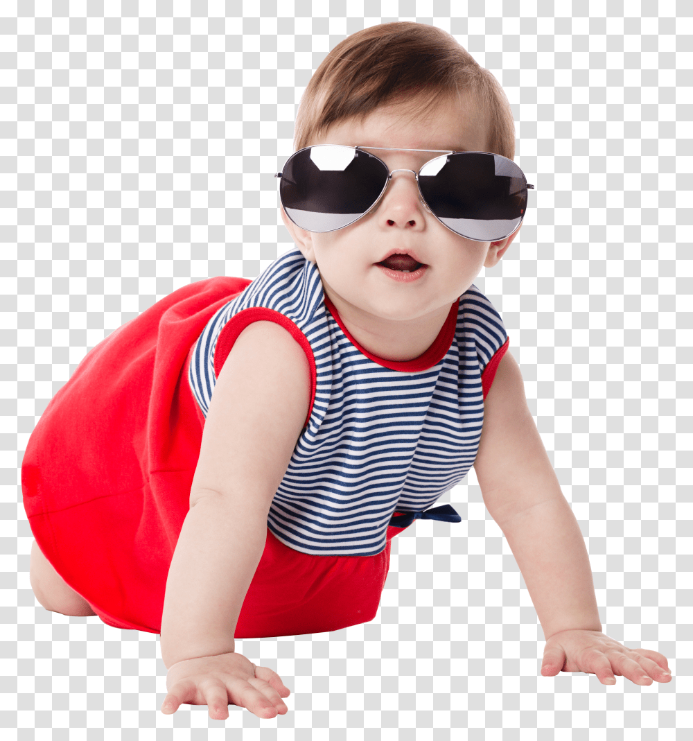 Infant Sunglasses Photography Creative Baby With Sunglasses Transparent Png