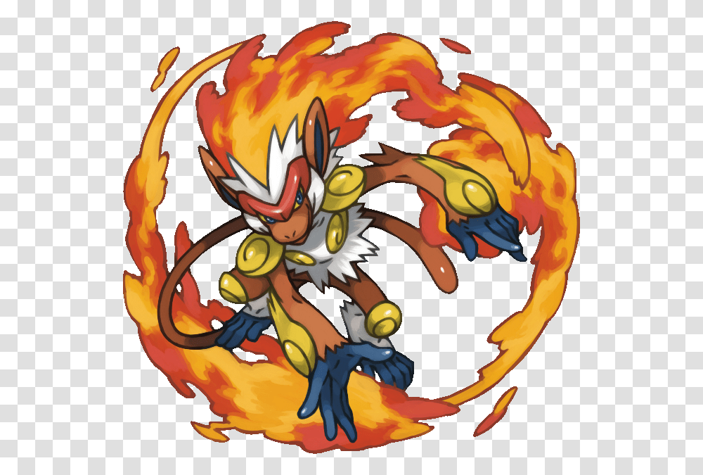 Infernape Would Obviously Fuck All Of Treecko S Line, Dragon, Modern Art Transparent Png