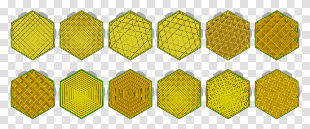 Infill Patterns In Ultimaker Ultimaker Cura Infill Patterns, Honeycomb, Food, Rug Transparent Png