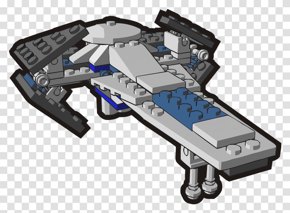 Infiltrator Star Wars Spaceship Nave Star Wars Vector, Aircraft, Vehicle, Transportation, Gun Transparent Png