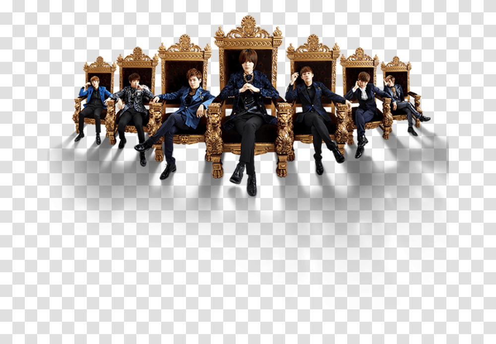Infinite Infinite Kpop Concert, Furniture, Person, Military Uniform, Chair Transparent Png