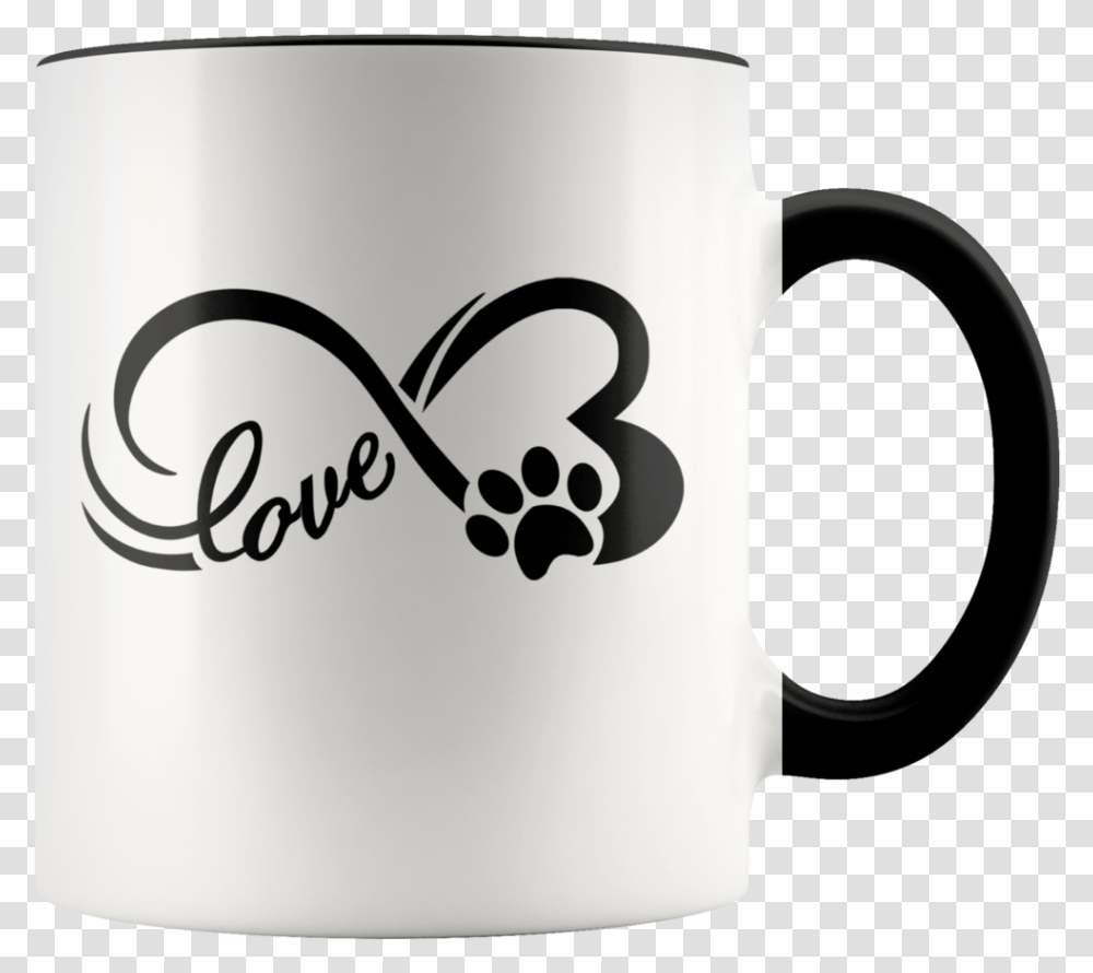 Infinity Dog Love Birthday Mug Gift Ideas, Coffee Cup, Headphones, Electronics, Headset Transparent Png