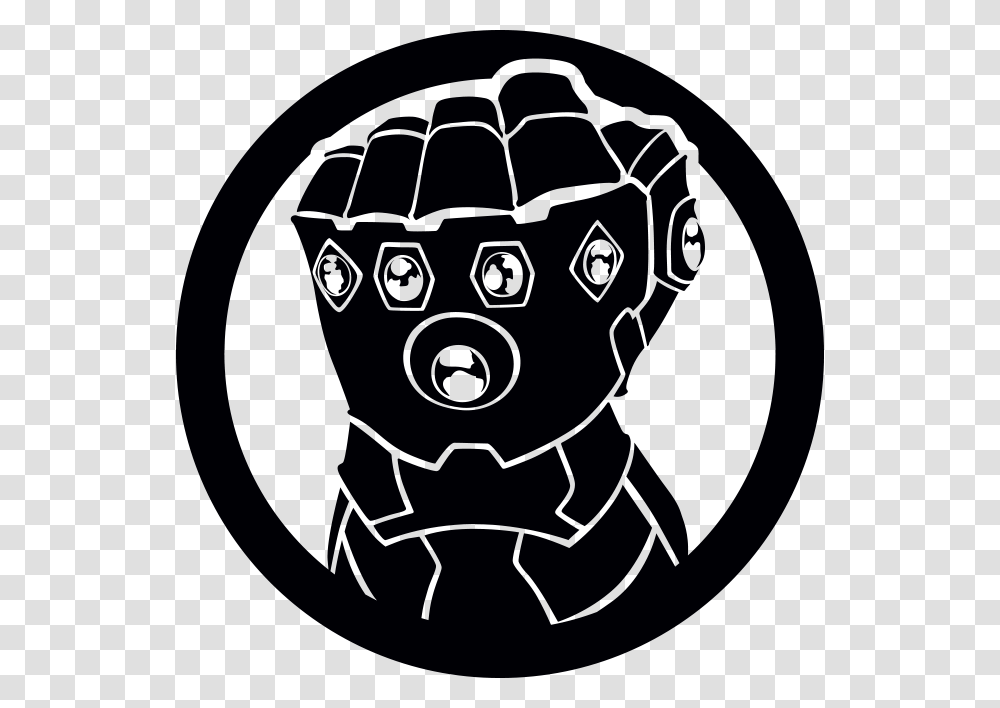 Infinity Gauntlet Black And White, Hand, Soccer Ball, Football Transparent Png