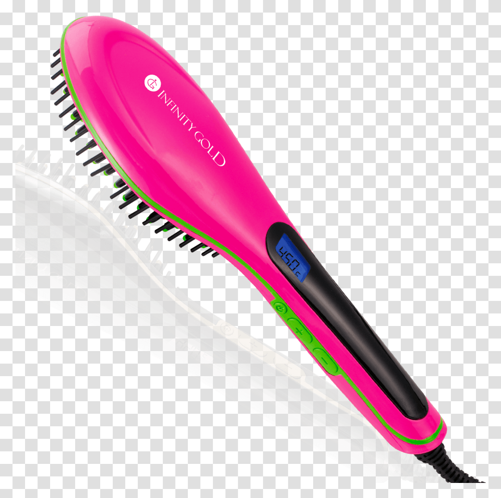 Infinity Gold Straightening Brush With Infra Red Home Appliance, Tool, Toothbrush, Baseball Bat, Team Sport Transparent Png