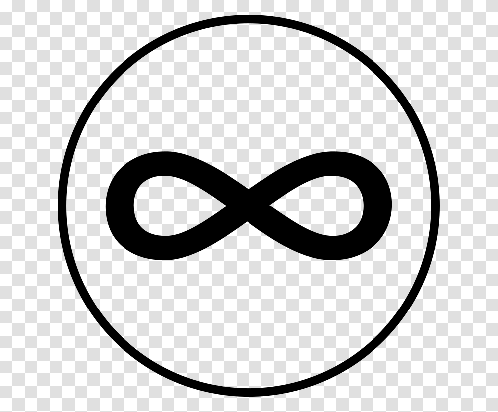 Infinity In Circle, Gray, World Of Warcraft Transparent Png