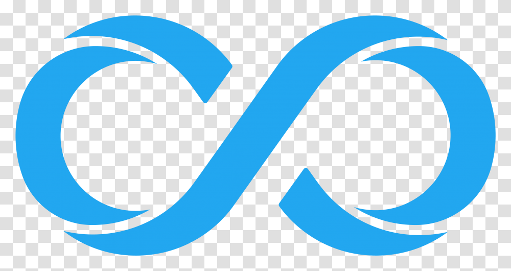 Infinity Loop Blue Infinity Blue Icon, Label, Word Transparent Png