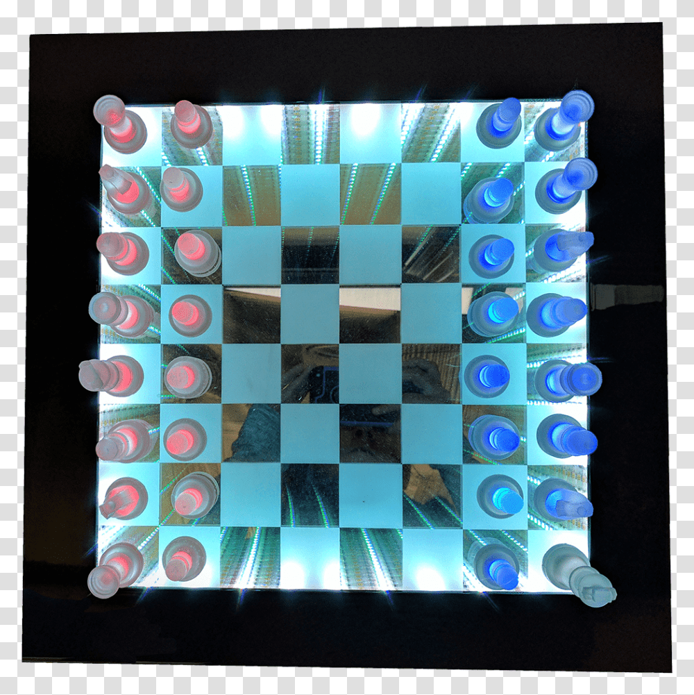 Infinity Mirror Chess Board, Game, Long Sleeve, Apparel Transparent Png
