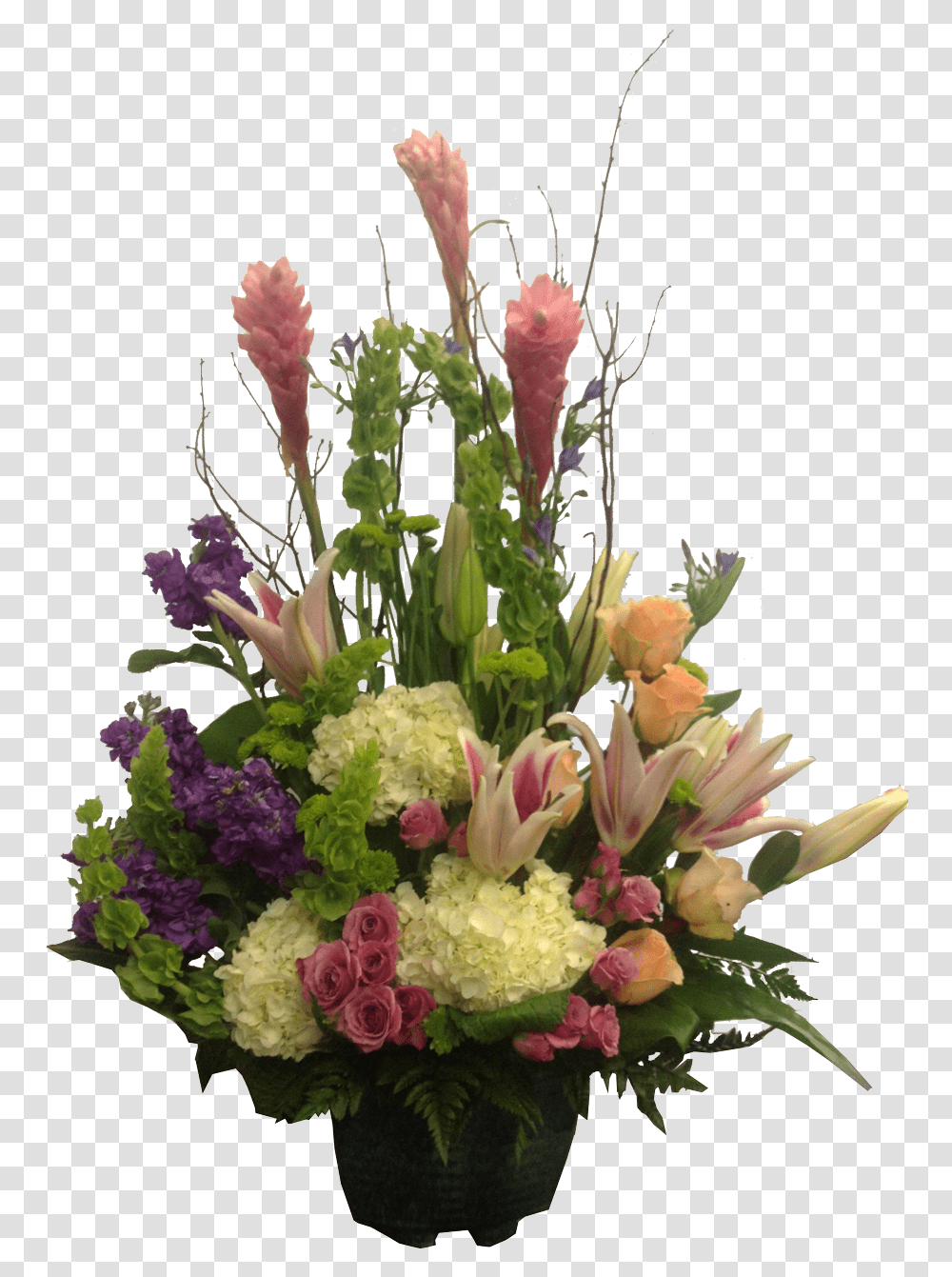 Infinity Romance Flower Arrangement Flora Funeral Tall Floral Arrangement, Plant, Blossom, Ikebana, Art Transparent Png