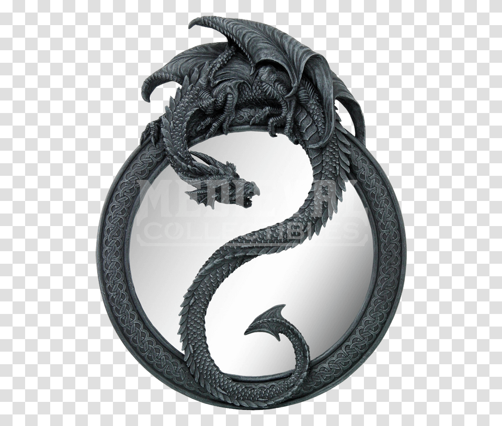 Infinity Sign Dragon Mirror, Snake, Reptile, Animal Transparent Png