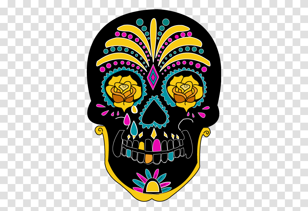 Infinity Sugar Skull, Pattern, Doodle Transparent Png