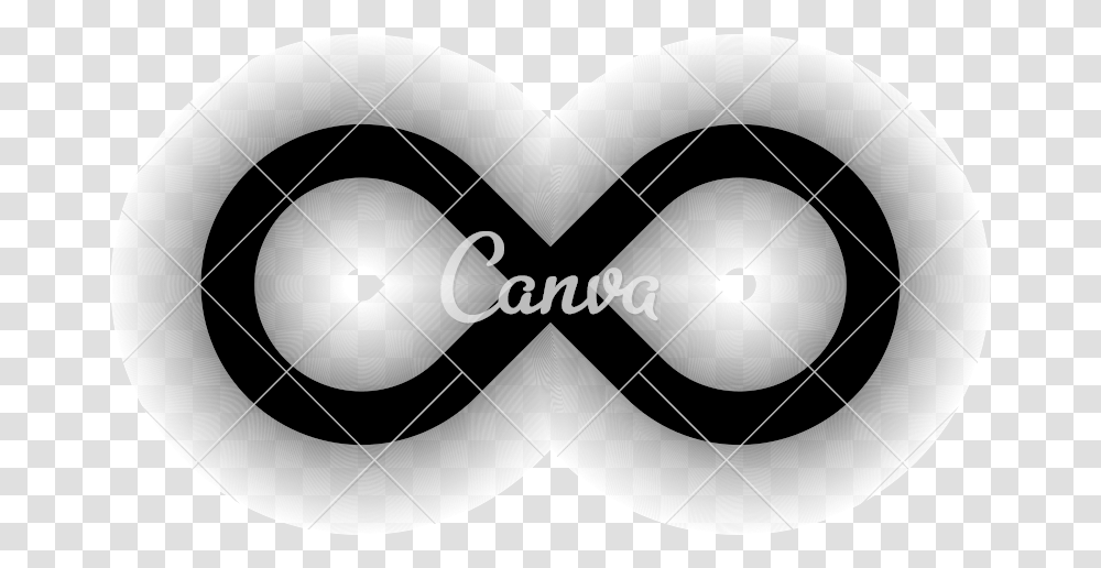 Infinity Symbol Black Circle, Pillow, Cushion, Text, Mustache Transparent Png