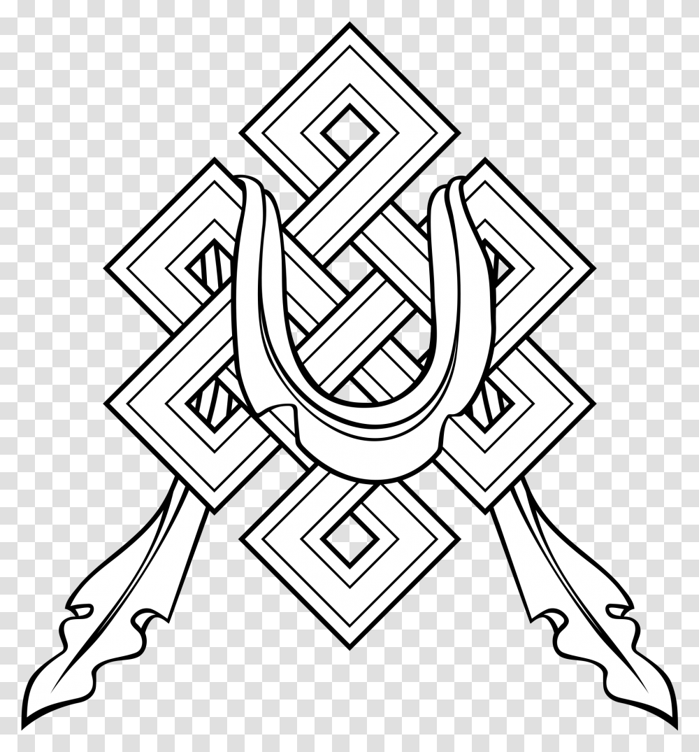 Infinity Symbol Endless Knot Buddhism, Cross, Emblem, Hook Transparent Png