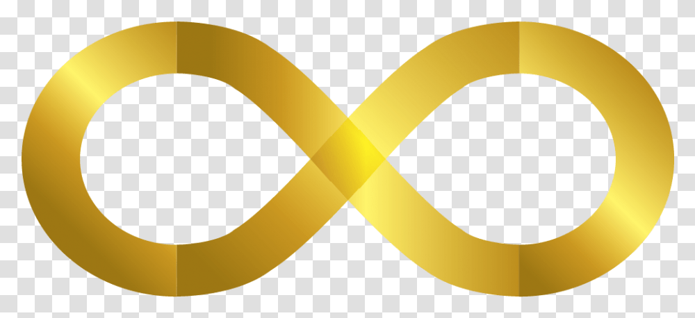Infinity Symbol Images Free Download Gold Infinity Logo, Tape, Gold Medal, Trophy Transparent Png