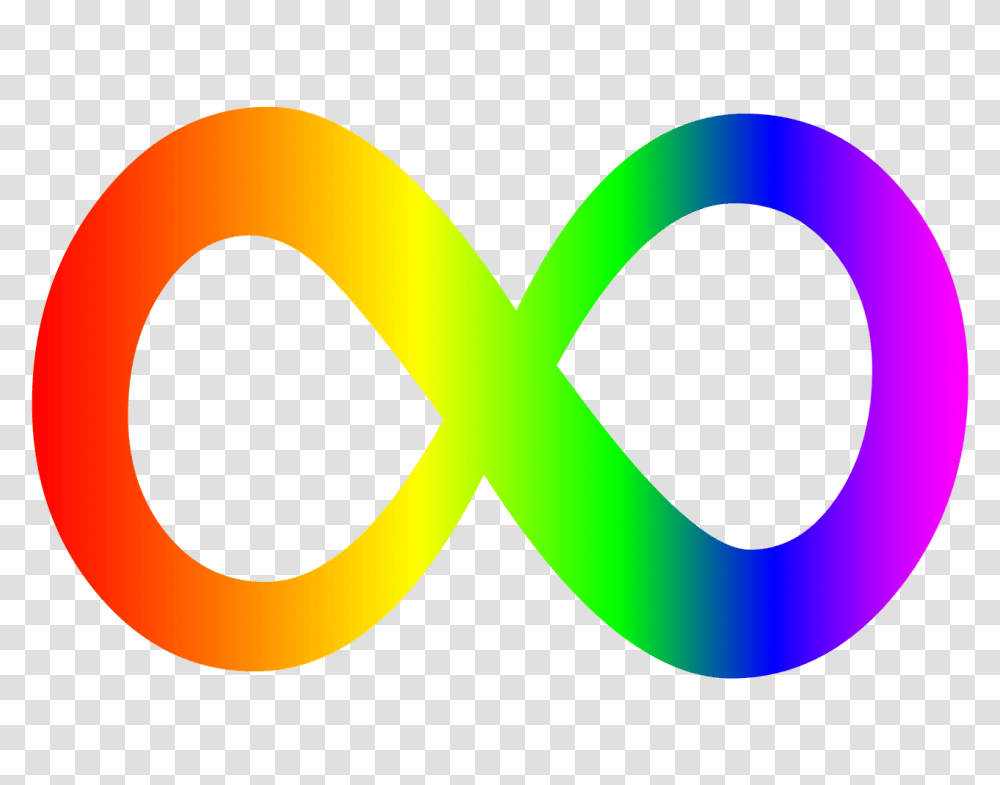 Infinity Symbol Rainbow, Logo, Trademark Transparent Png