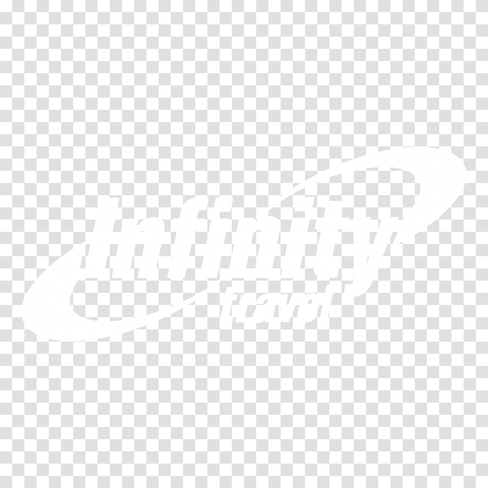 Infinity Travel Logo Black And White Poster, Symbol, Trademark, Axe, Text Transparent Png
