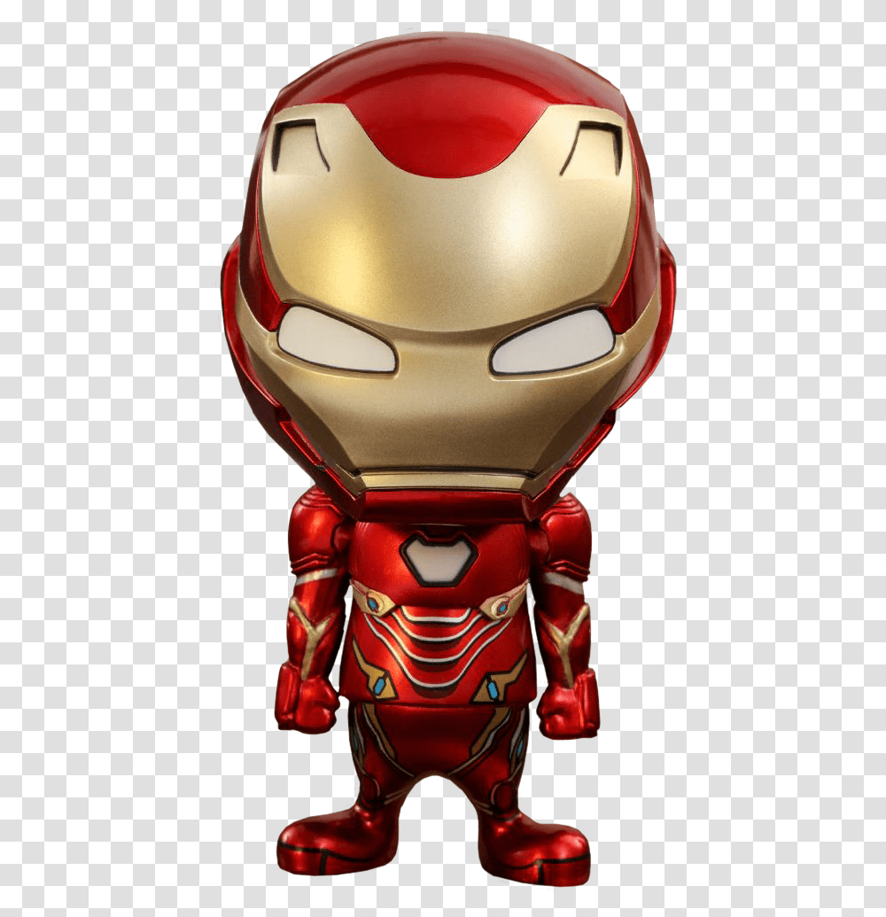 Infinity War Cosbaby Ironman Mark I Hottoys, Helmet, Apparel, Robot Transparent Png