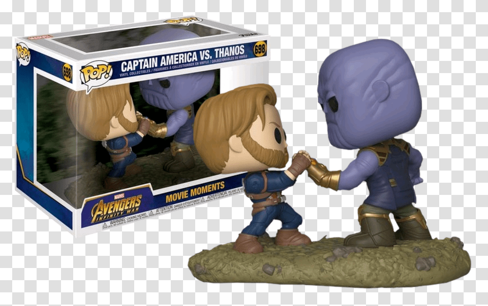 Infinity War Funko Pop Thor Vs Thanos, Person, Figurine, Video Gaming, People Transparent Png