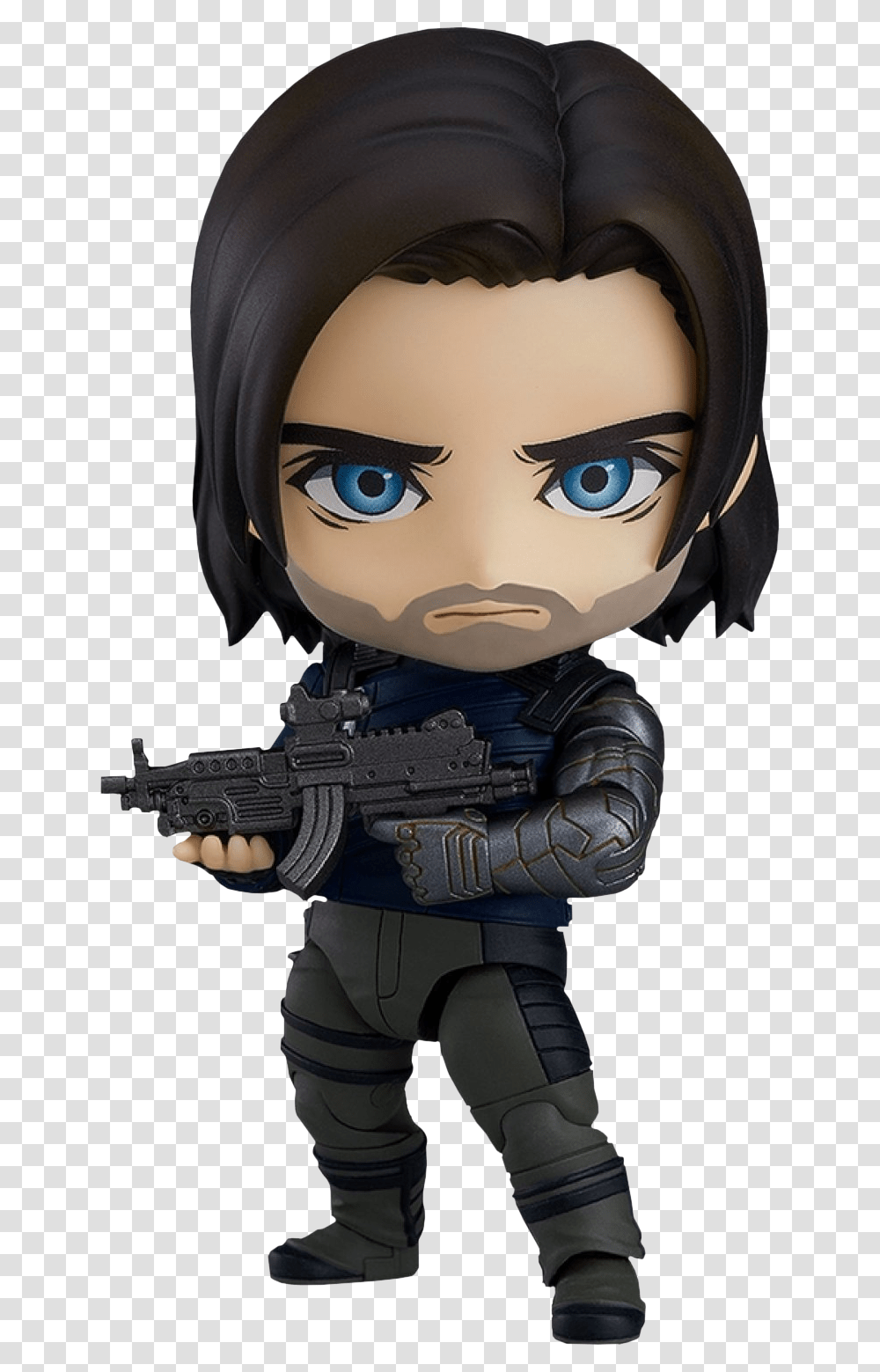 Infinity War Nendoroid Winter Soldier, Toy, Gun, Weapon, Weaponry Transparent Png