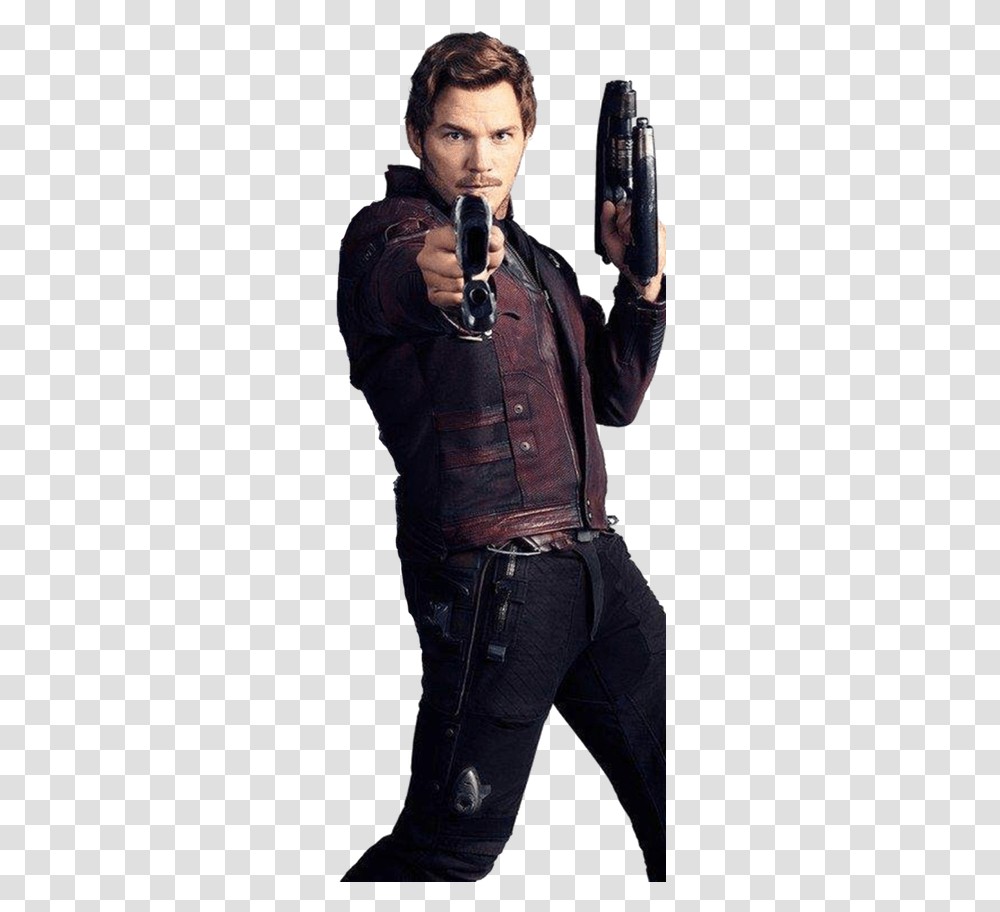 Infinity War Star Lord Infinity War, Clothing, Person, Jacket, Coat Transparent Png