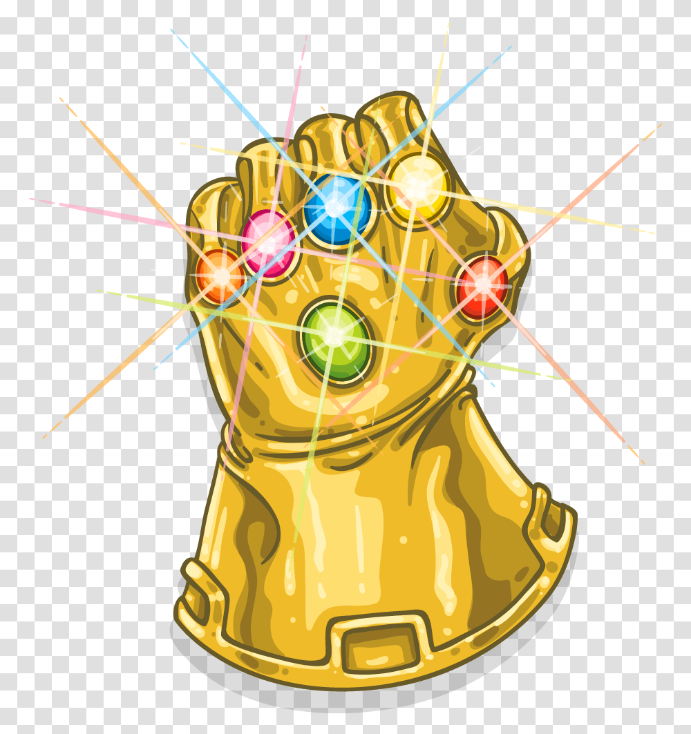 Infinity Youtube Glove T Infinity Gauntlet, Animal, Wasp, Bee, Insect Transparent Png