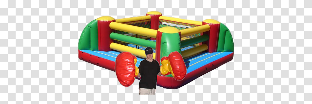 Inflatable Boxing Ring 8 Inflatable Boxing Ring, Person, Human, Indoor Play Area, Playground Transparent Png