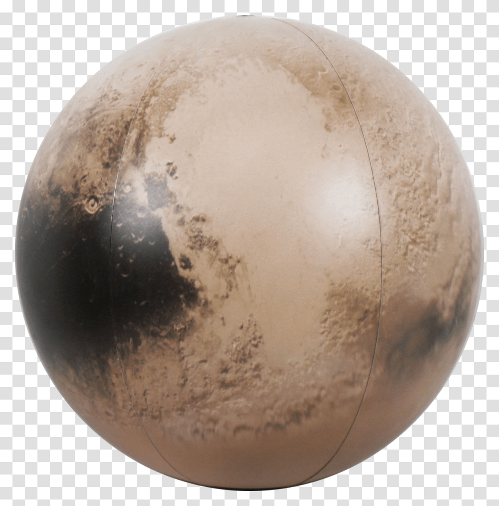 Inflatable Pluto Globe, Sphere, Moon, Outer Space, Night Transparent Png