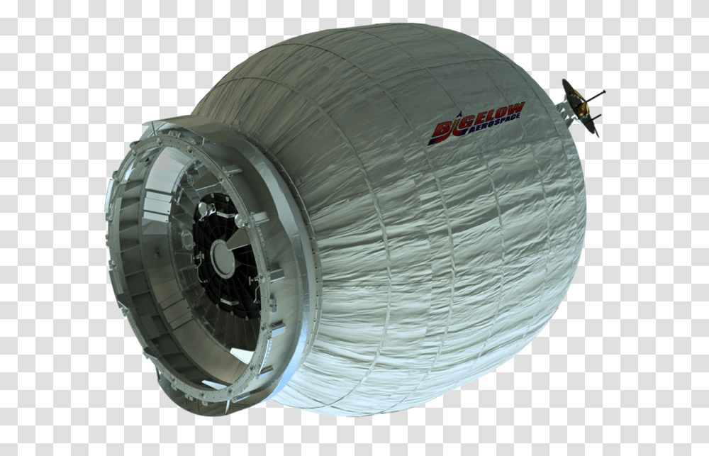 Inflatable Space Station Nasa Beam, Machine, Tire, Wheel, Helmet Transparent Png