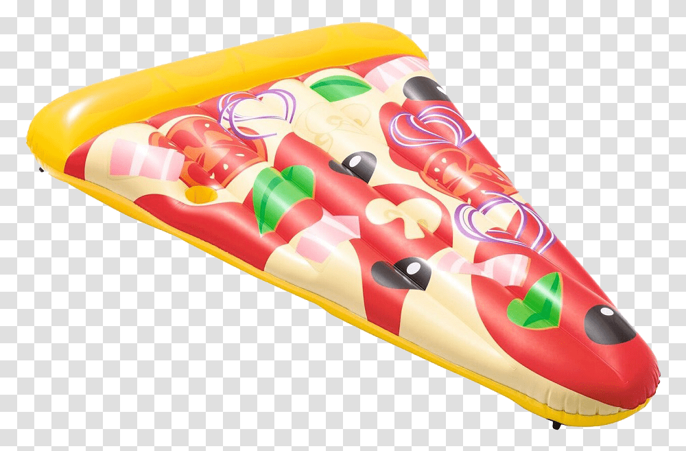 Inflatables And Floats Bestway Pizza Party Lounge Inflatable Pizza Slice, Pencil Box Transparent Png
