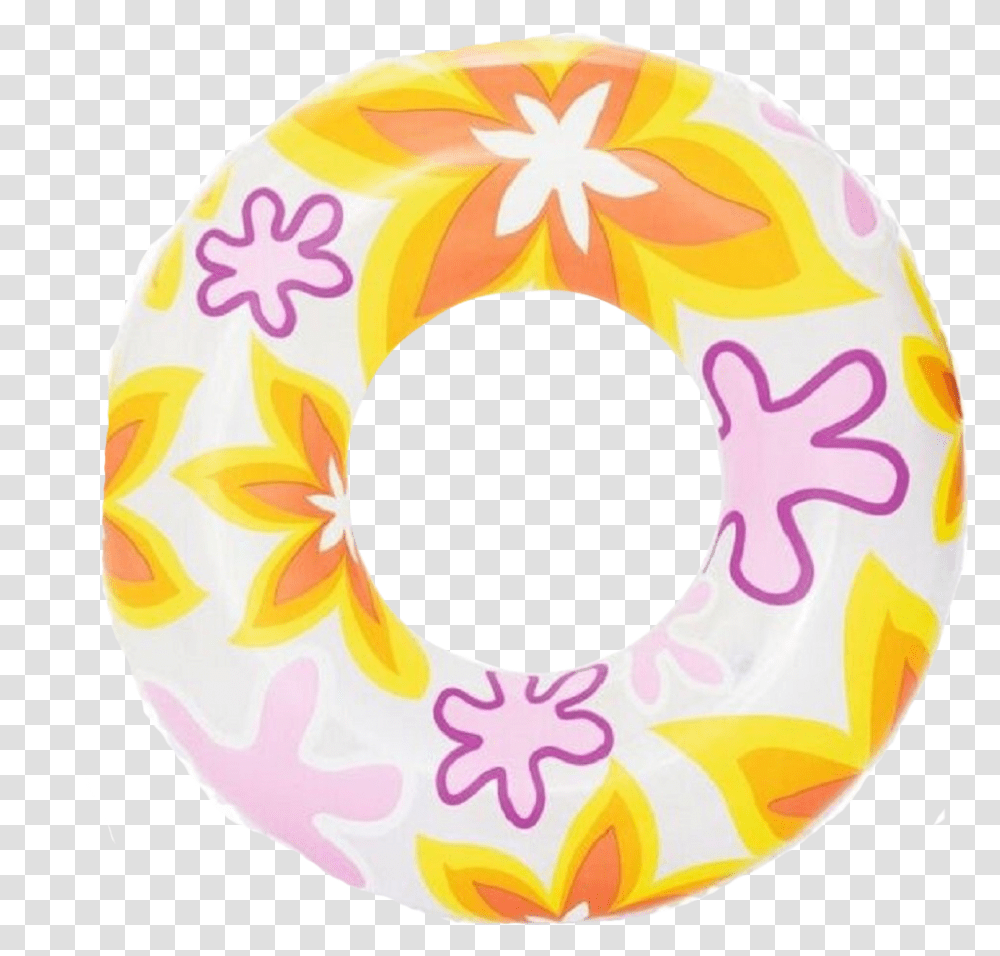 Inflatables And Floats Rubber Float Pool Ring, Sweets, Food, Dessert, Pastry Transparent Png