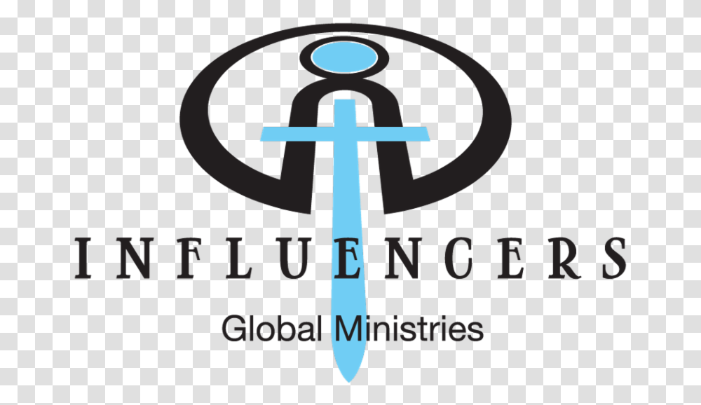 Influencers Ministry Logo, Cross, Hook, Anchor Transparent Png