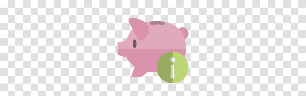 Info Icons, Piggy Bank, Balloon Transparent Png