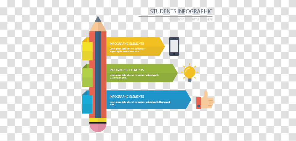 Infographic Pen Vector Student Education Icon Clipart Infografias Sobre Los Estudiantes, Flyer, Poster, Paper Transparent Png